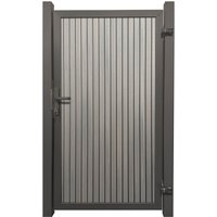 SYSTEM NEO PLATINUM Tor-Set inTaupe Grau Höhe 1800mm – senkrecht DIN links Klinke Montageprofil zum Aufdübeln Anthrazit SYSTEM NEO PLATINUM Tor-Set inTaupe Grau Höhe 1800mm – senkrecht DIN links Klinke Montageprofil zum Aufdübeln Anthrazit