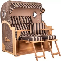 Strandkorb Westerland Teak Bullauge PE grey Dessin 581 Beige Rabatt: 0 % Strandkorb Westerland Teak Bullauge PE grey Dessin 581 Beige Rabatt: 0 %