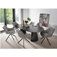 Indoormöbelset Diningsessel San Carlo Mouse Grey & Tisch Andria Black Oak oval Grau Rabatt: 0 % Indoormöbelset Diningsessel San Carlo Mouse Grey & Tisch Andria Black Oak oval Grau Rabatt: 0 %
