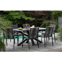 Gartenmöbelset Diningsessel Alicante mit Tisch Malaga 200x90cm Grau Rabatt: 0 % Gartenmöbelset Diningsessel Alicante mit Tisch Malaga 200x90cm Grau Rabatt: 0 %