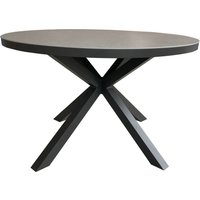 Tisch Almeria 120cm rund light grey Aluminium Tisch Almeria 120cm rund light grey Aluminium