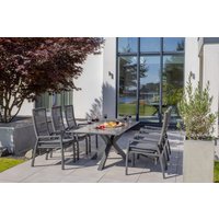 Gartenmöbelset Relaxsessel Lucena mit Tisch Malaga 200 x 90 cm Grau Rabatt: 0 % Gartenmöbelset Relaxsessel Lucena mit Tisch Malaga 200 x 90 cm Grau Rabatt: 0 %