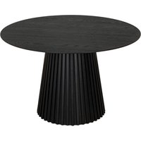 Diningtisch Andria Black Oak rund 120 cm Diningtisch Andria Black Oak rund 120 cm
