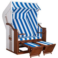 Strandkorb Profi Ostsee Fehmarn weiß Dessin 991 Strandkorb Profi Ostsee Fehmarn weiß Dessin 991