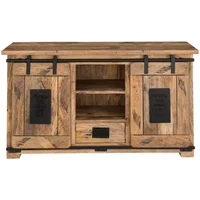 TV/Kommode Florenz Mango Vintage ca. 128 x 45 x 70 cm TV/Kommode Florenz Mango Vintage ca. 128 x 45 x 70 cm