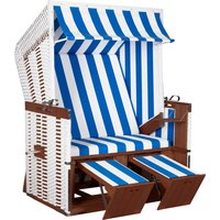 Strandkorb Profi Nordsee Sylt PVC white Des. 991 Strandkorb Profi Nordsee Sylt PVC white Des. 991