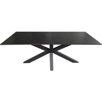 Tisch Malaga 200x90cm dark grey Aluminium Tisch Malaga 200x90cm dark grey Aluminium