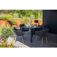 Gartenmöbelset Diningsessel Solana mit Tisch Tarifa 90 x 90 cm Gartenmöbelset Diningsessel Solana mit Tisch Tarifa 90 x 90 cm