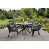 Gartenmöbelset Diningsessel Cadiz mit Tisch Malaga 120 cm Grau Rabatt: 0 % Gartenmöbelset Diningsessel Cadiz mit Tisch Malaga 120 cm Grau Rabatt: 0 %