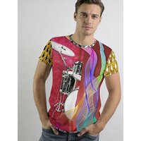 Herren T Shirt RHYTHM OF LIFE XXL