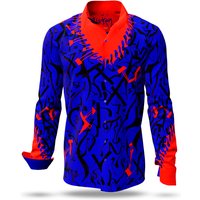 Herren Langarm Hemd ZINKEN – GERMENS artfashion – 100 % Baumwolle - Größe XL