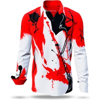 Hemden für Männer SIEGFRIED – GERMENS artfashion – 100 % Baumwolle - Größe L