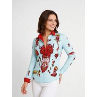 Blusenshirt Damen FLASH - GERMENS artfashion - 100 % Baumwolle - Größe L