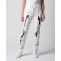 BEARDSLEY - Weiß schwarze Damenhose - GERMENS