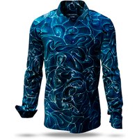 Hemd Herren CONCHIFERA OCEAN – GERMENS artfashion – 100 % Baumwolle - Größe XXL