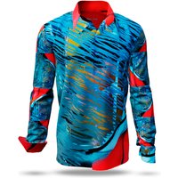 Herrenhemden Langarm HIDDEN LOVE – GERMENS artfashion – 100 % Baumwolle - Größe L
