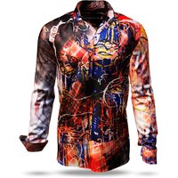 Hemden für Männer THE MAGICAL FIVE – GERMENS artfashion – 100 % Baumwolle - Größe L
