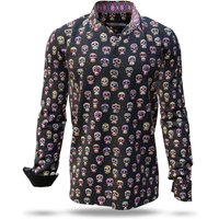 Hemden für Männer MUERTE BRILLANTE – GERMENS artfashion – 100 % Baumwolle - Größe L