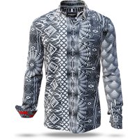 Herren Langarm Hemd VIADUKT CHEMNITZ – GERMENS artfashion – 100 % Baumwolle - Größe L