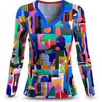 Shirt Langarm Damen CITY OF FANTASY - GERMENS artfashion - Größe S