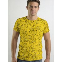 Tshirts Herren T Shirt Rundhals – GERMENS artfashion – 100 % Baumwolle - Größe 5XL