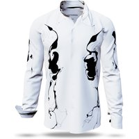 Herrenhemden Langarm SCHATTENWESEN – GERMENS artfashion – 100 % Baumwolle - Größe M
