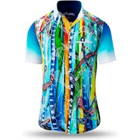 Herrenhemd Kurzarm COLUMBU – GERMENS artfashion – 100 % Baumwolle - Größe XS