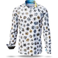 Herren Hemden Langarm OSTSEEBUHNE – GERMENS artfashion – 100 % Baumwolle - Größe S