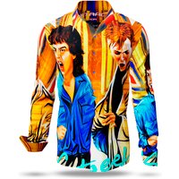 Herren Langarm Hemd DANCING ON THE STREET – GERMENS artfashion – 100 % Baumwolle - Größe 6XL