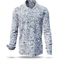 Button down Hemd LIEBESLIED – GERMENS artfashion – 100 % Baumwolle - Größe 3XL