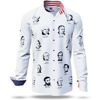 Hemd Herren PRESIDENTS OF THE USA (DAY) – GERMENS artfashion – 100 % Baumwolle - Größe L