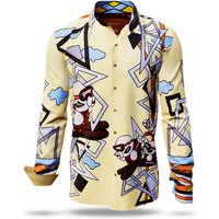 Herren Hemden PISTENSAU – GERMENS artfashion – 100 % Baumwolle - Größe S