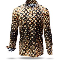 Langarmhemd HEXAGON KUPFER