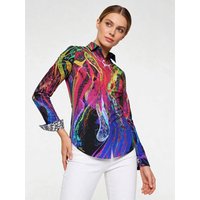Blusenshirt Damen GALACTICA - GERMENS artfashion - 100 % Baumwolle - Größe XS
