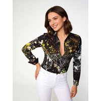 Damenbluse ASTRONAX - GERMENS artfashion - 100 % Baumwolle - Größe XS