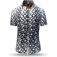 Kurzarmhemd Herren HEXAGON ONYX