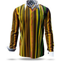 Hemd Herren ALPHA CENTAURI YELLOW – GERMENS artfashion – 100 % Baumwolle - Größe M