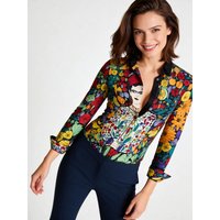 Damenbluse BLUMEN MEXICOS