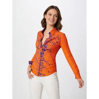 Blusenshirt Damen DENADA ORANGE - GERMENS artfashion - 100 % Baumwolle - Größe XS