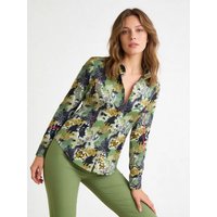 Damen Bluse NO TERROR NO WAR - GERMENS artfashion - 100 % Baumwolle - Größe S