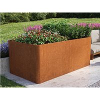 Hochbeet aus Cortenstahl 200x107x80 cm, Matgerialstärke 2 mm, Edelrost Hochbeet, Hochbeet Bausatz, Hochbeet Metall, Hochbeet Stahl Hochbeet aus Cortenstahl 200x107x80 cm, Matgerialstärke 2 mm, Edelrost Hochbeet, Hochbeet Bausatz, Hochbeet Metall, Hochbeet Stahl