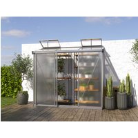 Anlehngewächshaus 229×148 cm, 10 mm, Gewächshaus, Anbaugewächshaus, tomatengewächshaus, tomatenhaus Anlehngewächshaus 229×148 cm, 10 mm, Gewächshaus, Anbaugewächshaus, tomatengewächshaus, tomatenhaus