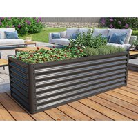 Hochbeet Stahl 180x75x60 cm – einfache Montage, ohne Innenfolie, wartungsarm und einem modernen Design, konstruiert in Österreich. Ideal für den modernen Garten – schnell montiert, dauerhaft schön ohne Streichen Hochbeet Stahl 180x75x60 cm – einfache Montage, ohne Innenfolie, wartungsarm und einem modernen Design, konstruiert in Österreich. Ideal für den modernen Garten – schnell montiert, dauerhaft schön ohne Streichen