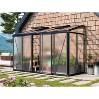 Gewächshaus FLORA 25 , BxT: 324 x 132 cm, Anlehngewächshaus mit 16 mm Doppelstegplatten, 2 Fenster, Einfachtür, Gewächshaus Aluminium, Tomatenhaus, Gartenhaus, Treibhaus, gewächshaus günstig, Glashaus Gewächshaus FLORA 25 , BxT: 324 x 132 cm, Anlehngewächshaus mit 16 mm Doppelstegplatten, 2 Fenster, Einfachtür, Gewächshaus Aluminium, Tomatenhaus, Gartenhaus, Treibhaus, gewächshaus günstig, Glashaus