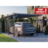 Carport Aluminium ca. 5×3 m, anthrazit RAL7016, Aluminiumcarport, Überdachung für Ihr Auto mit Doppelstegplatten 10 mm, hochwertiges Carport Carport Aluminium ca. 5×3 m, anthrazit RAL7016, Aluminiumcarport, Überdachung für Ihr Auto mit Doppelstegplatten 10 mm, hochwertiges Carport