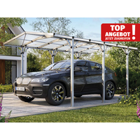 Carport Aluminium 505×285 cm eloxiert, Aluminiumcarport, Überdachung für Ihr Auto mit Doppelstegplatten 10 mm, hochwertiges Carport Carport Aluminium 505×285 cm eloxiert, Aluminiumcarport, Überdachung für Ihr Auto mit Doppelstegplatten 10 mm, hochwertiges Carport