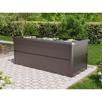 Hochtbeet aus Stahl 200x85x77 cm, mit Frühbeet erhältlich, Hochbeet Bausatz, Hochbeet Metall, Hochbeet selber bauen Hochtbeet aus Stahl 200x85x77 cm, mit Frühbeet erhältlich, Hochbeet Bausatz, Hochbeet Metall, Hochbeet selber bauen