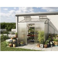 Anlehngewächshaus 229×148 cm, 10 mm, Gewächshaus, Anbaugewächshaus, tomatengewächshaus, tomatenhaus Anlehngewächshaus 229×148 cm, 10 mm, Gewächshaus, Anbaugewächshaus, tomatengewächshaus, tomatenhaus