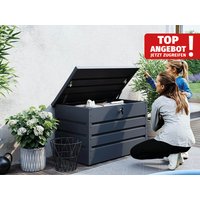 FREIZEITBOX 102 x 61 x 61 cm – Stilvolle Aufbewahrungsbox für den Garten: Ideale Gartenbox und Auflagenbox. Gerätebox in edlem Design. FREIZEITBOX 102 x 61 x 61 cm – Stilvolle Aufbewahrungsbox für den Garten: Ideale Gartenbox und Auflagenbox. Gerätebox in edlem Design.