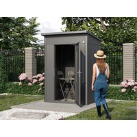 Metallgerätehaus 165×146 cm, TĂĽrhöhe: 184 cm, Dachlast: 200 kg/m², stabil, wetterfest, hochwertiges Metall-Gartenhaus fĂĽr die sichere Aufbewahrung von Gartengeräten, Fahrrädern & mehr. Robuster Geräteschuppen mit langlebiger Stahlkonstruktion! Metallgerätehaus 165×146 cm, TĂĽrhöhe: 184 cm, Dachlast: 200 kg/m², stabil, wetterfest, hochwertiges Metall-Gartenhaus fĂĽr die sichere Aufbewahrung von Gartengeräten, Fahrrädern & mehr. Robuster Geräteschuppen mit langlebiger Stahlkonstruktion!